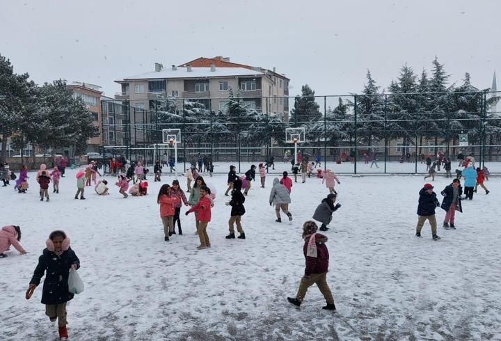 Amasya’da okullara 'kar' tatili