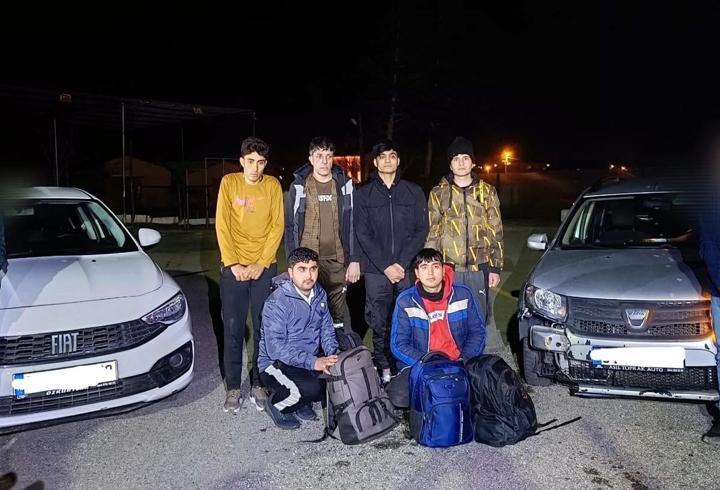 Tekirdağ’da 6 kaçak göçmen yakalandı