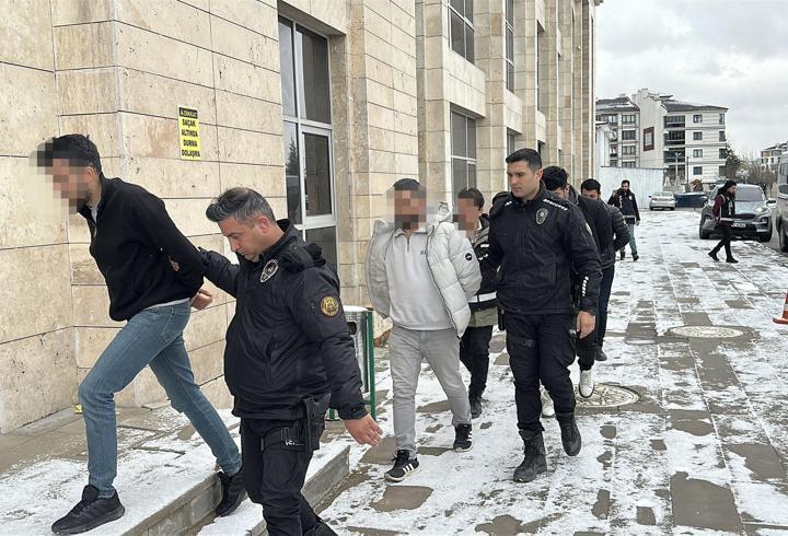Kütahya'da suç örgütü operasyonu; 6 gözaltı