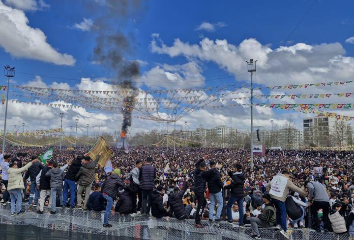 Diyarbakır'da nevruz kutlamaları başladı