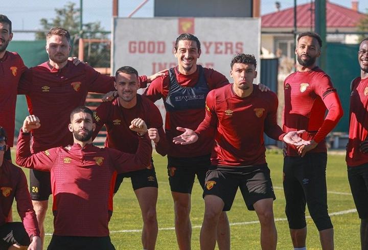 Göztepe’de Trabzonspor maçı mesaisi sürüyor