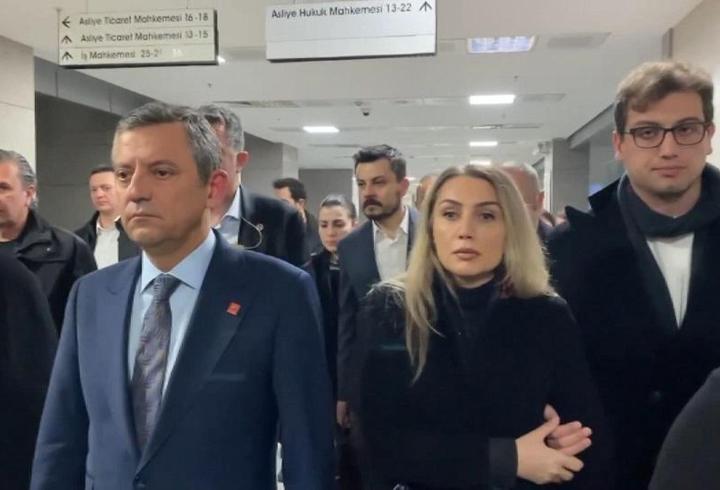 Özgür Özel ve Dilek İmamoğlu, Ekrem İmamoğlu ile görüştü