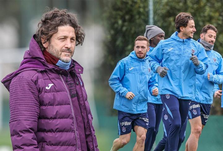 Trabzonspor'da, Göztepe mesaisi sürüyor