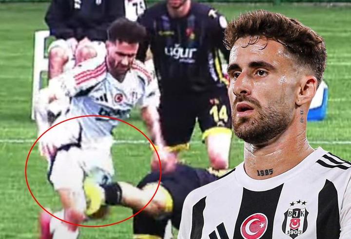 Beşiktaş'ta Rafa Silva şoku! Sert müdahale sonrası sakatlandı...