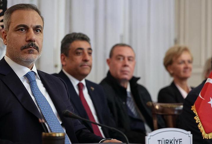 Dışişleri Bakanı Hakan Fidan Kahire'de