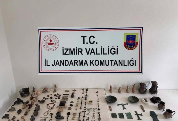 İzmir'de tarihi eser operasyonu: 1 gözaltı