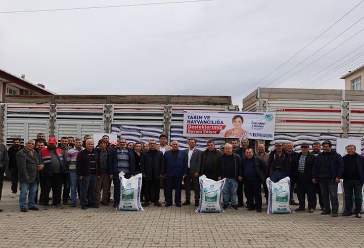 Tekirdağ Büyükşehir Belediyesi'nden üreticilere yem desteği