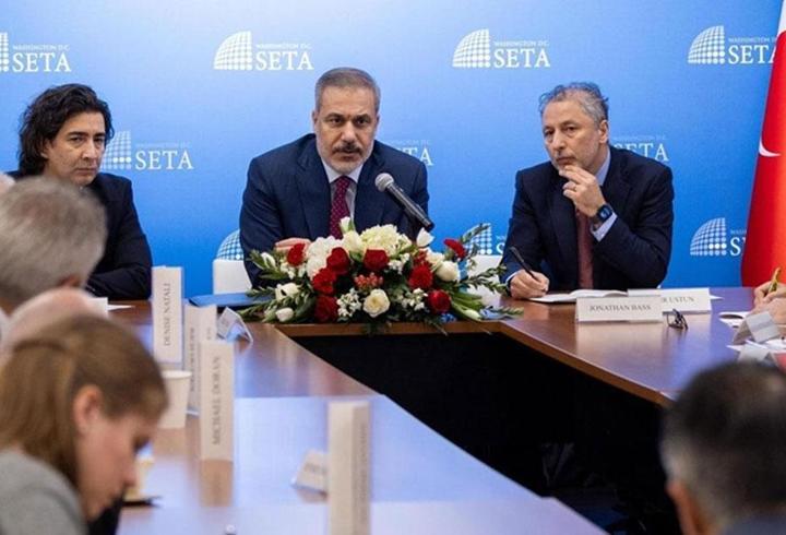 Dışişleri Bakanı Hakan Fidan, ABD'de SETA toplantısına katıldı