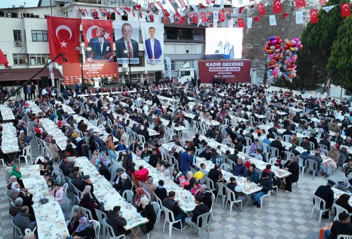 Başkan Böcek Kadir Gecesini Elmalı'da geçirdi