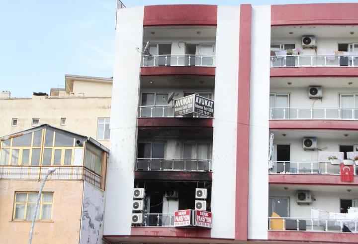 Pansiyonda yangın çıktı
