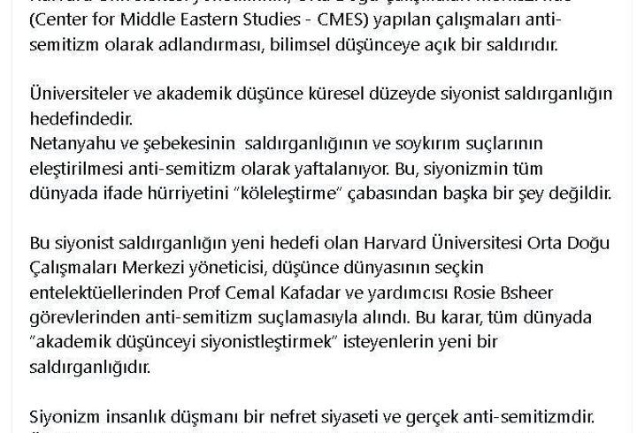 AK Parti'li Çelik: Üniversiteler siyonist saldırganlığın hedefindedir