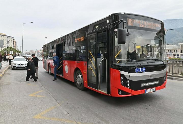 Manisa'da bayramda toplu taşıma ücretsiz