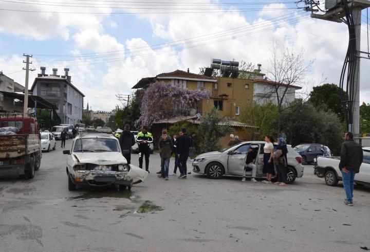 Serik'te kaza: 1 yaralı