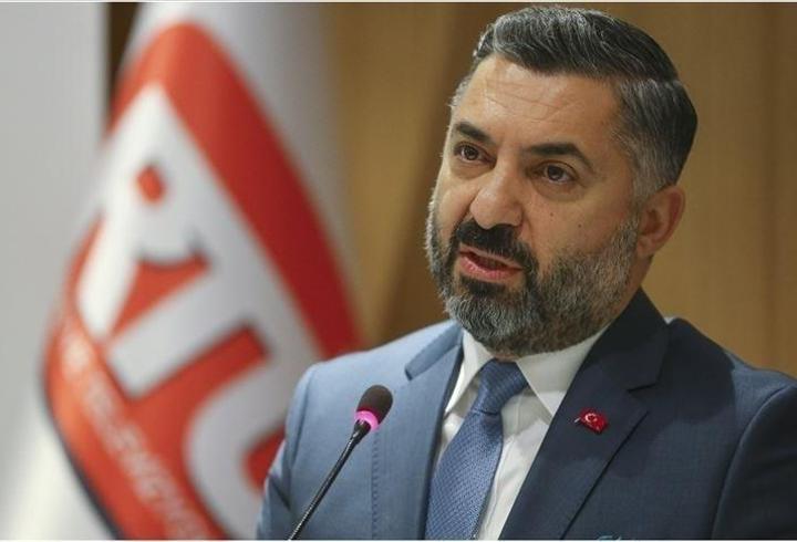 RTÜK Başkanı Şahin: Medya kuruluşlarımızı hedef göstermek zulümdür
