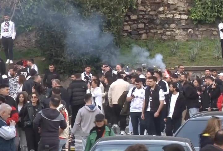 Beşiktaş taraftarlarından Galatasaray derbisine yoğun ilgi