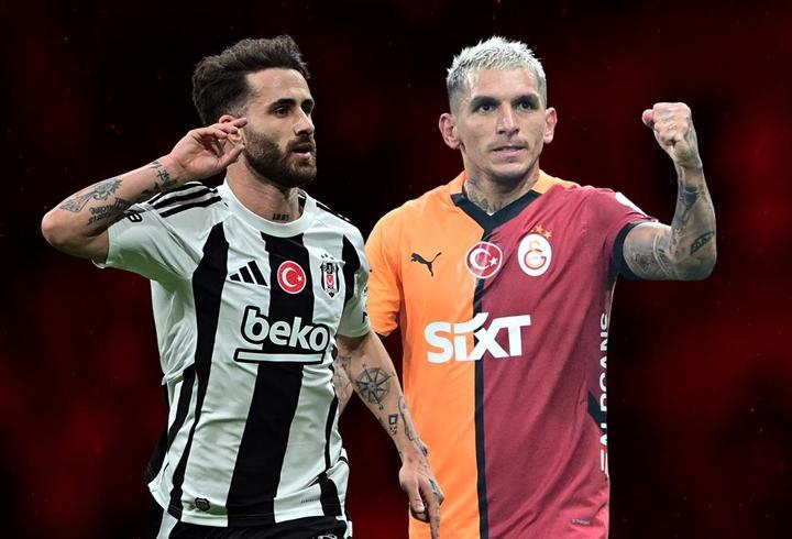 Rafa Silva ile Lucas Torreira, derbinin ilk yarısına damga vurdu! Mükemmel iki gol...