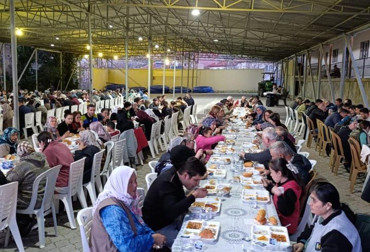 Nallıhan'da 800 kişi iftar sofrasında buluştu