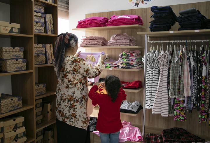Miniklerin bayramlık kıyafetleri Büyükşehir’den