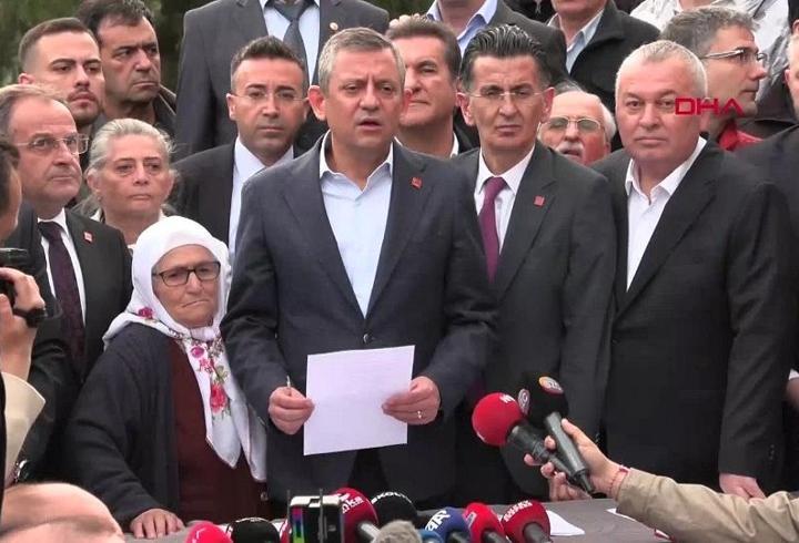 CHP Lideri Özgür Özel bayramı Trabzon'da karşıladı