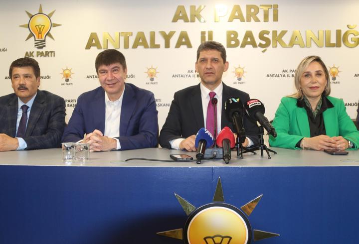 AK Parti'de bayramlaşma 