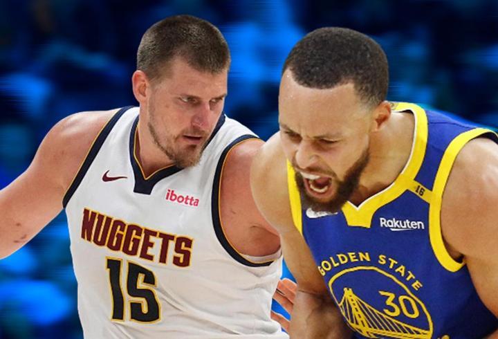NBA'de tarihi gece! Nikola Jokic 61, Stephen Curry 52 sayı attı...