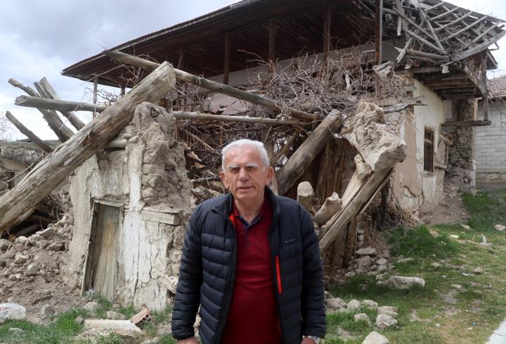 Tescilli evde yıkılma tehlikesi