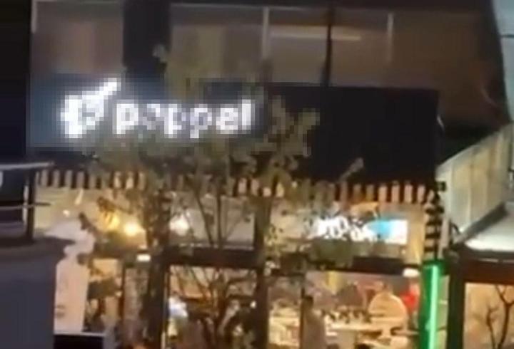 Bursa'da taraftar kavgası kamerada