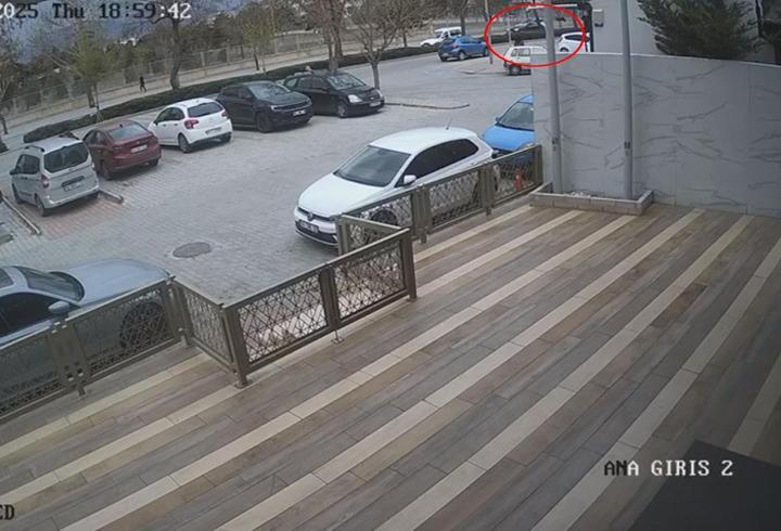 Yayanın öldüğü kaza kamerada