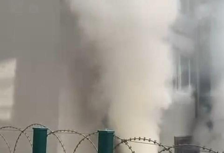 Bursa'da 5 katlı binada yangın