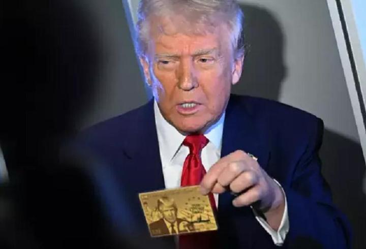 Trump ''Altın Bileti'' tanıttı! 'Amerikan rüyası...'