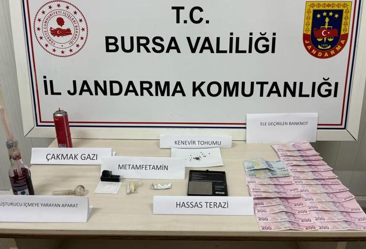 Bursa'da uyuşturucu operasyonu; 2 tutuklama