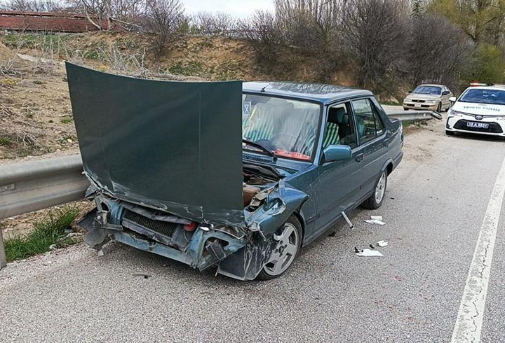 Burdur'da kaza: 1 yaralı