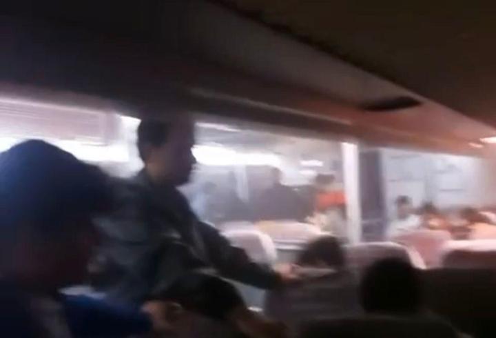 BUDO deniz otobüsünde yangın: 4 yolcu dumandan etkilendi