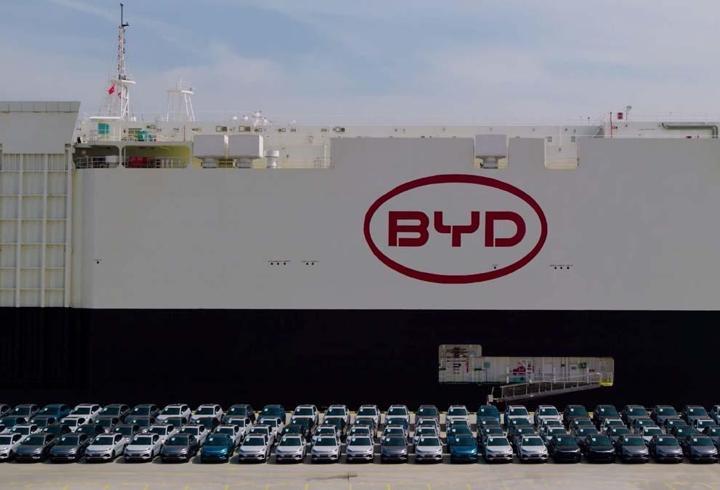Dev BYD gemisi Türkiye'de