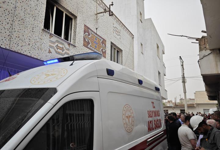 Mardin’de yatağa bağımlı hasta, çıkan yangında öldü