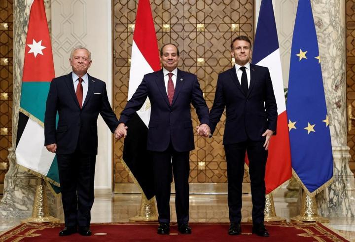 Macron: Filistin’de ilhaka karşıyız
