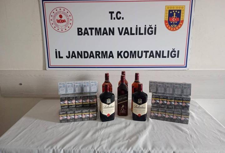 Batman'da, kaçakçılık operasyonunda 4 gözaltı