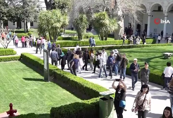 Bayramda müze, ören yerleri doldu taştı