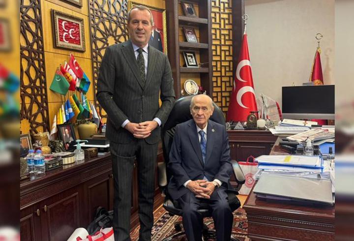Saffet Sancaklı'dan Devlet Bahçeli'ye ziyaret