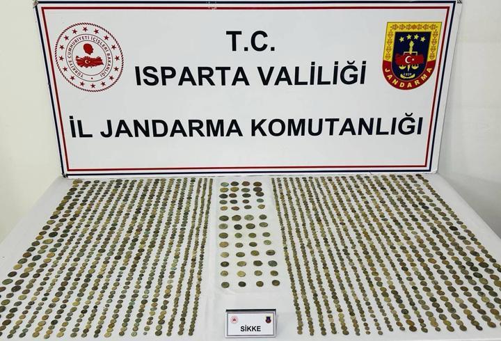 Isparta'da tarihi eser operasyonu