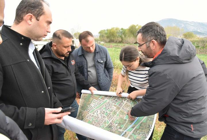 Soma'da altyapı yenileme çalışması