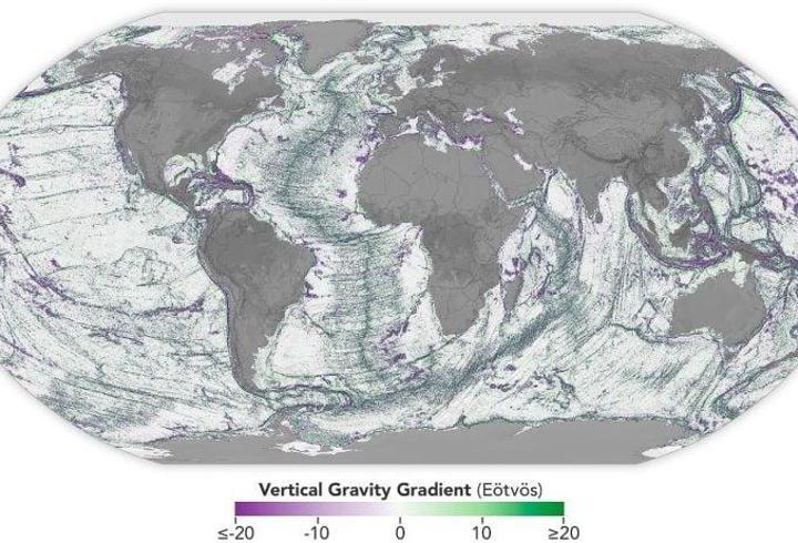 NASA uydusundan yeni keşif! Okyanus tabanında binlerce 'gizli dağ' bulundu...