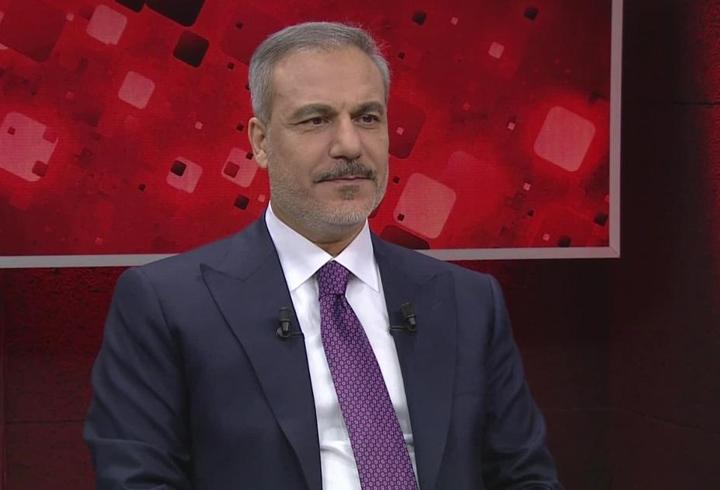 Son dakika: Dışişleri Bakanı Hakan Fidan, CNN Türk'te