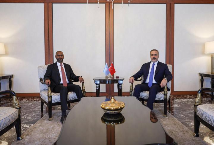 Bakan Fidan, Somalili Bakan Mohamed Nur ile görüştü
