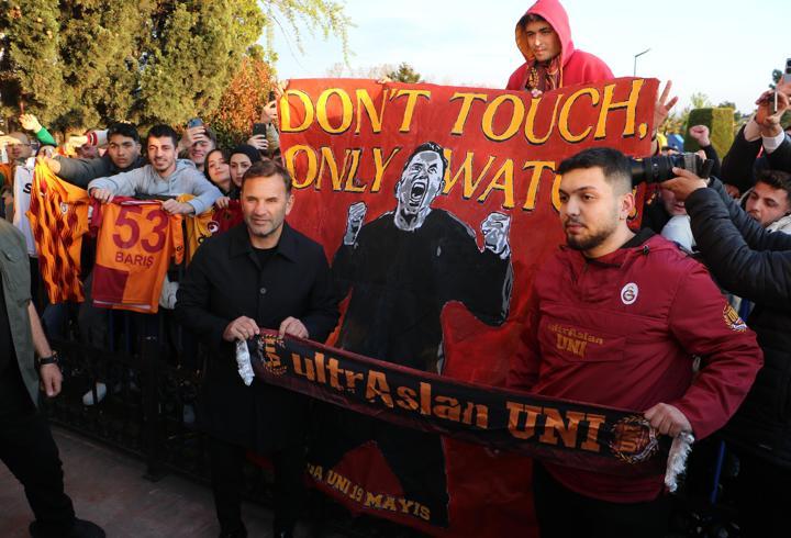 Galatasaray kafilesi, Samsun’a geldi