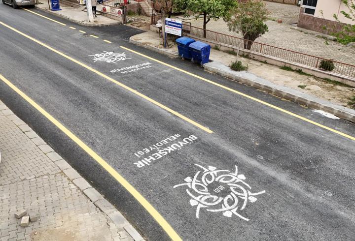 Atça'da iki cadde alt ve üstyapı çalışmaları tamamlandı