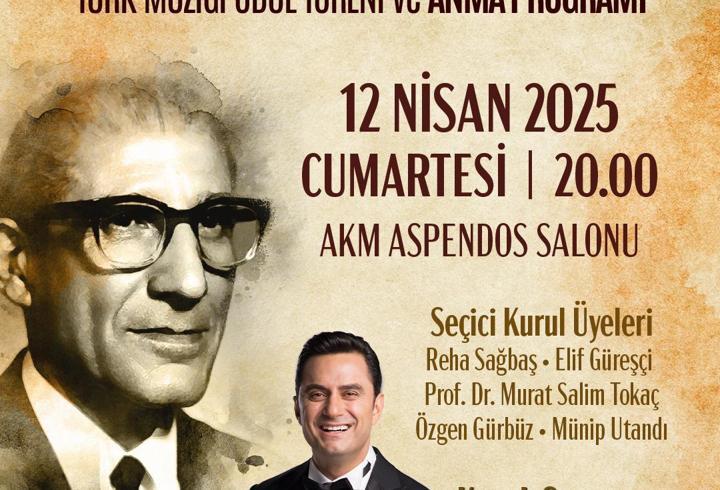 İsmail Baha Sürelsan, ödül töreni ve konser ile anılacak