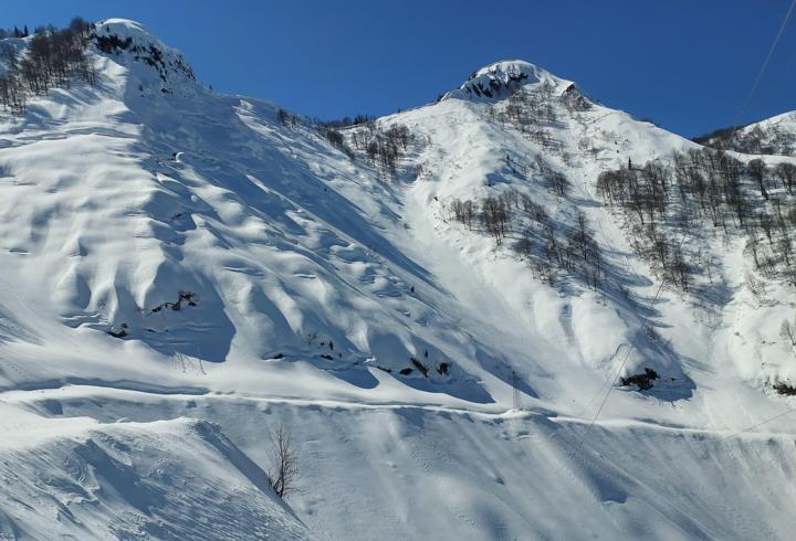 Artvin’de nisanda kar yağışı