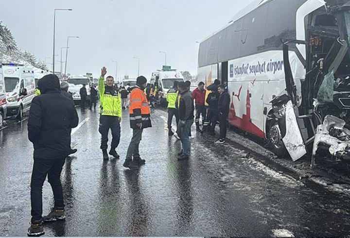 SON DAKİKA... Bolu'da zincirleme kaza: Çok sayıda yaralı var