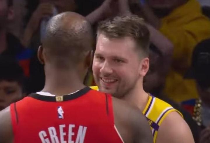 Rockets oyuncuları dinlendirdi, Lakers'ta Luka Doncic şov yaptı
